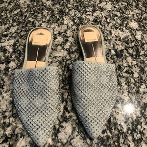Dolve Vita Light Blue Slip Ons